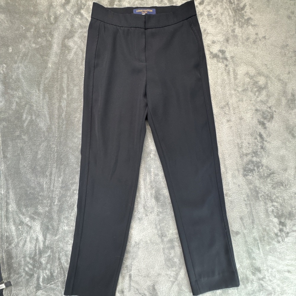 LOUIS‎ VUITTON Uniform Dress Pants Womens Size 36 (US Size 4) Black
